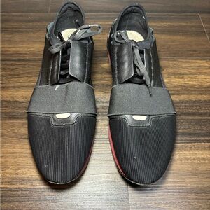 Size 13 - Balenciaga Race Runner Black Red